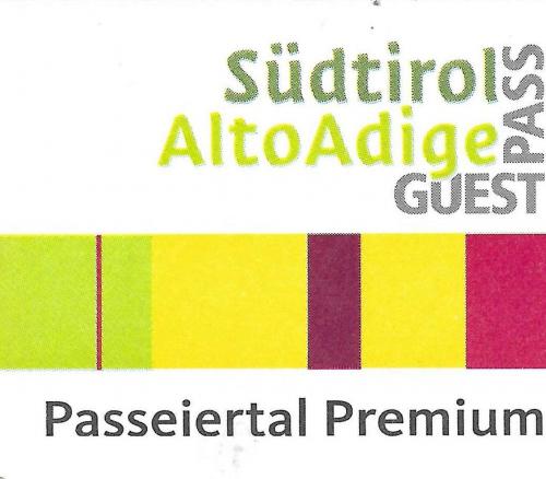 Alto Adige Guest Pass Passeiertal Premium