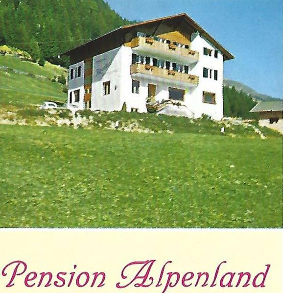 Hotel Alpenland - South Tyrol - story 1969