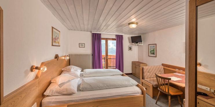 Doppelzimmer mit Südbalkon