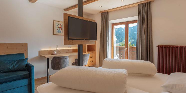 Nature room with south balcony